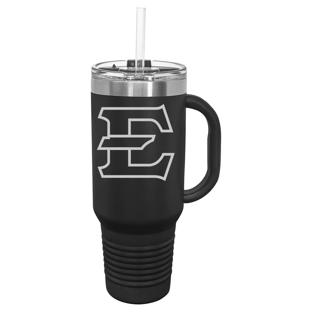 East Tennessee State University Polar Camel 40 oz. Travel Mug with Snap Lid & Straw