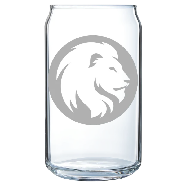 East Texas A&M University Polar Camel 16 oz. Can Glass