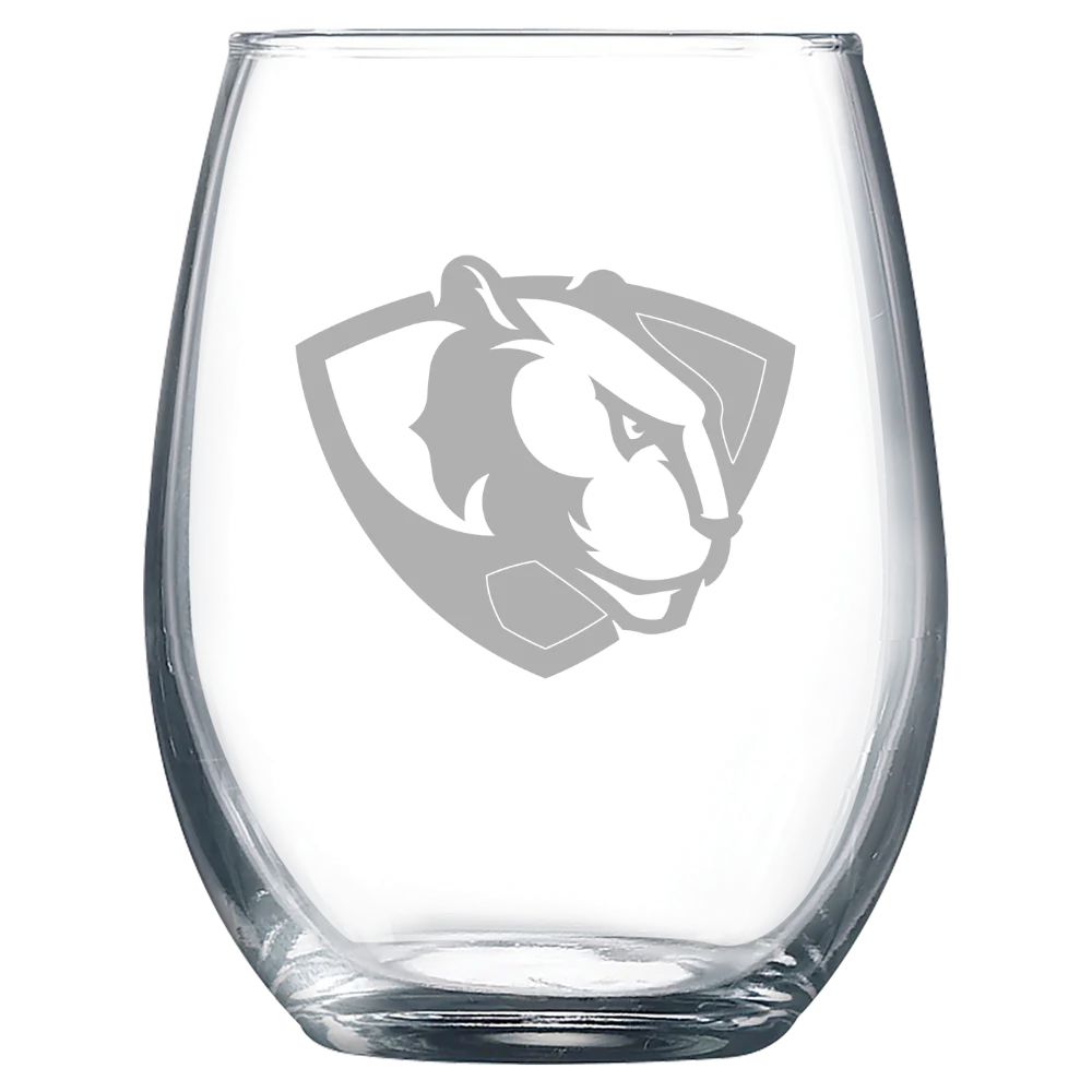 Eastern Illinois University Polar Camel 9 oz. Stemless Wine Glass