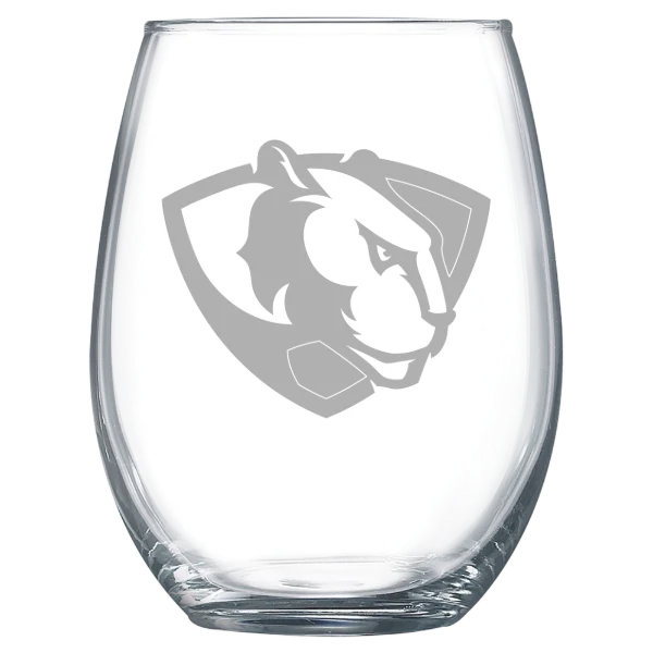 Eastern Illinois University Polar Camel 15 oz. Stemless Wine Glass