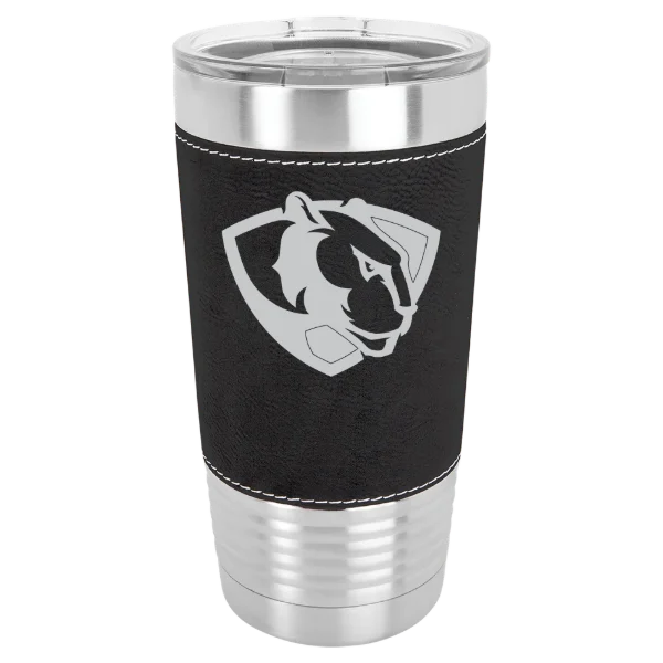 Eastern Illinois University Polar Camel 20 oz. Leatherette Grip Tumbler with Standard Lid