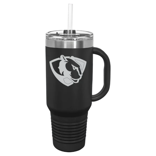 Eastern Illinois University Polar Camel 40 oz. Travel Mug with Snap Lid & Straw