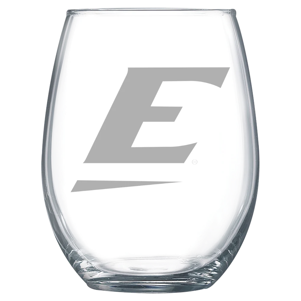 Eastern Kentucky University Polar Camel 15 oz. Stemless Wine Glass