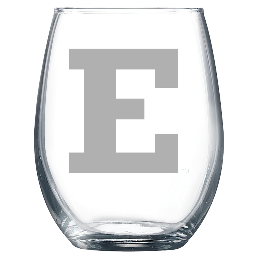 Eastern Michigan University Polar Camel 9 oz. Stemless Wine Glass