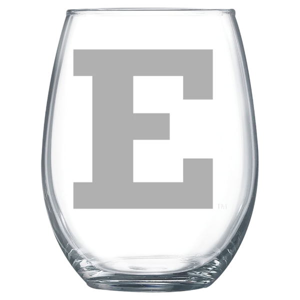 Eastern Michigan University Polar Camel 15 oz. Stemless Wine Glass