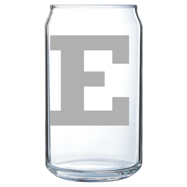 Eastern Michigan University Polar Camel 16 oz. Can Glass