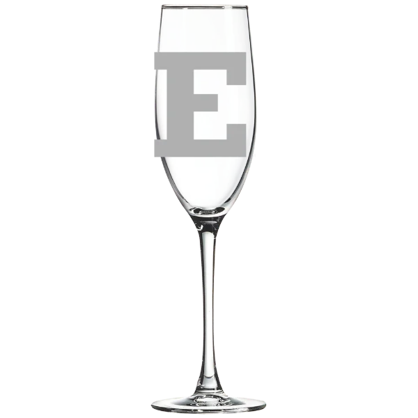 Eastern Michigan University Polar Camel 8 oz. Champagne Flute