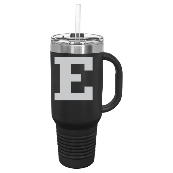 Eastern Michigan University Polar Camel 40 oz. Travel Mug with Snap Lid & Straw