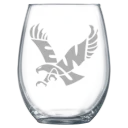 Eastern Washington University Polar Camel 15 oz. Stemless Wine Glass