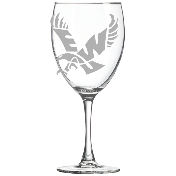 Eastern Washington University Polar Camel 10 1/2 oz. Wine Glass