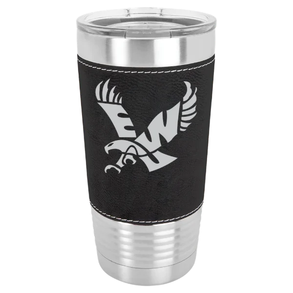 Eastern Washington University Polar Camel 20 oz. Leatherette Grip Tumbler with Standard Lid