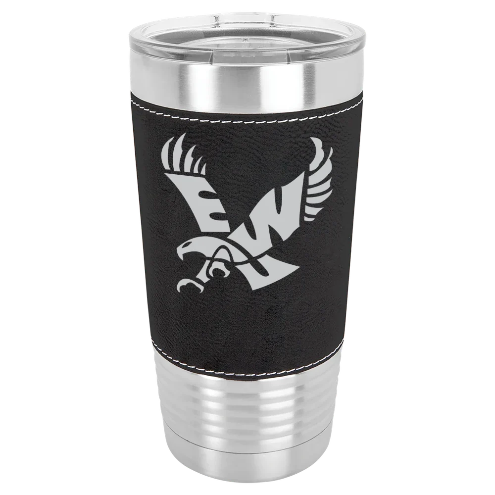 Eastern Washington University Polar Camel 20 oz. Leatherette Grip Tumbler with Standard Lid