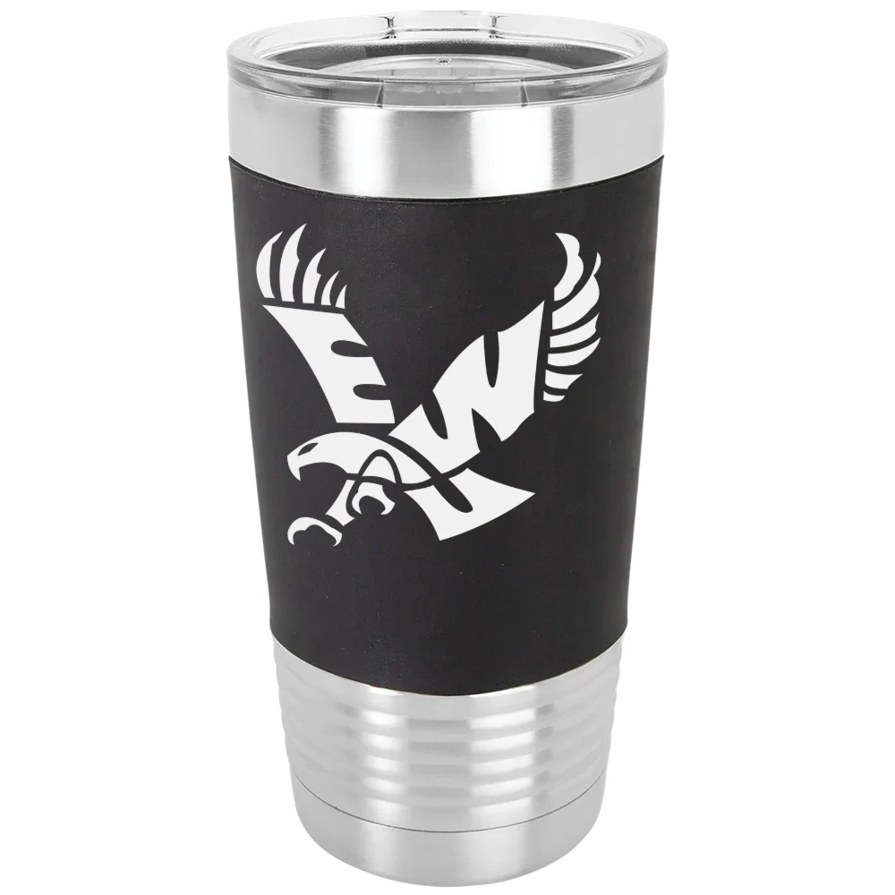 Eastern Washington University Polar Camel 20 oz. Silicone Grip Tumbler with Standard Lid