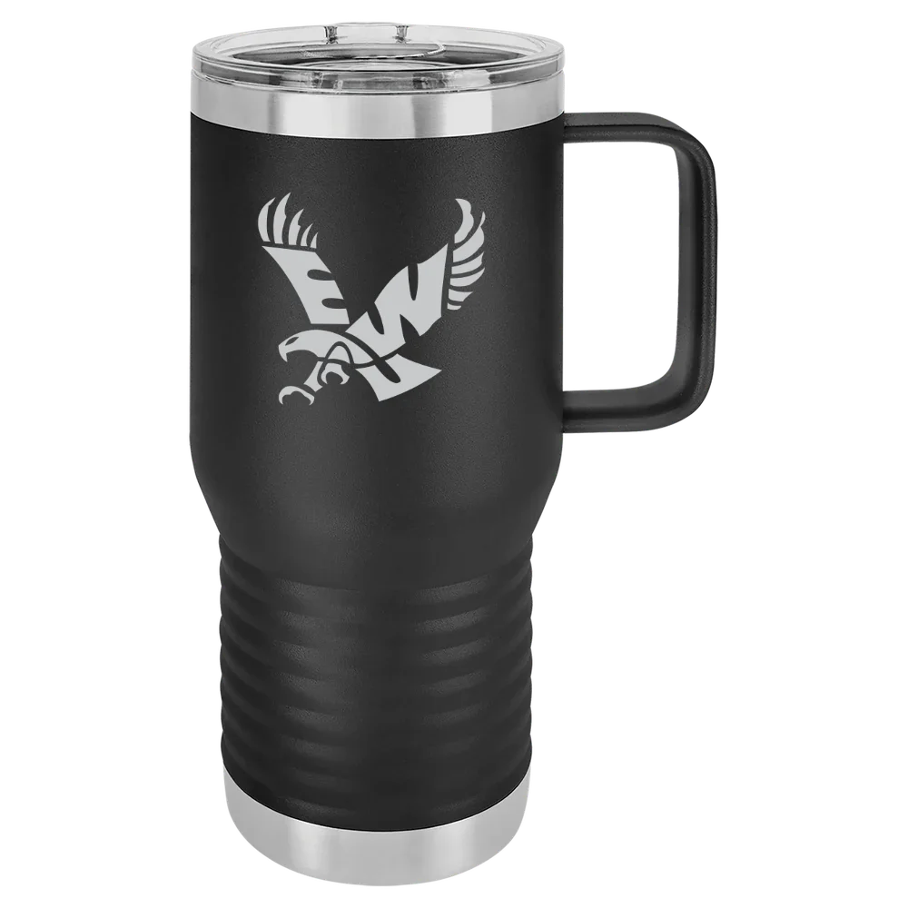 Eastern Washington University Polar Camel 20 oz. Travel Mug with Slider Lid