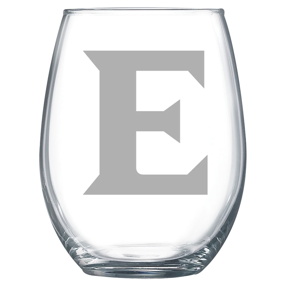 Elon University Polar Camel 15 oz. Stemless Wine Glass