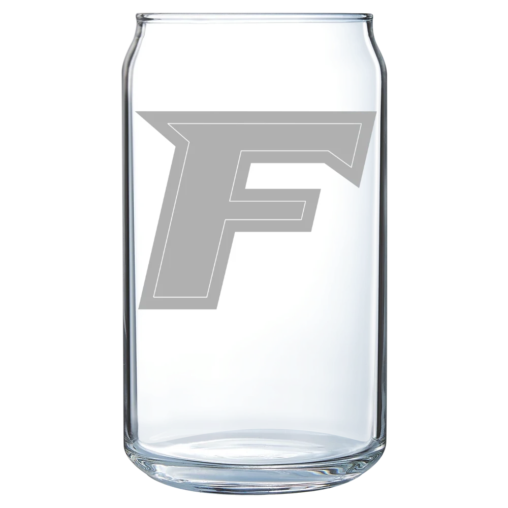Fairfield University Polar Camel 16 oz. Can Glass