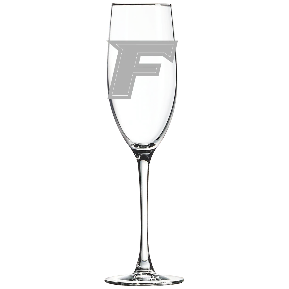 Fairfield University Polar Camel 8 oz. Champagne Flute