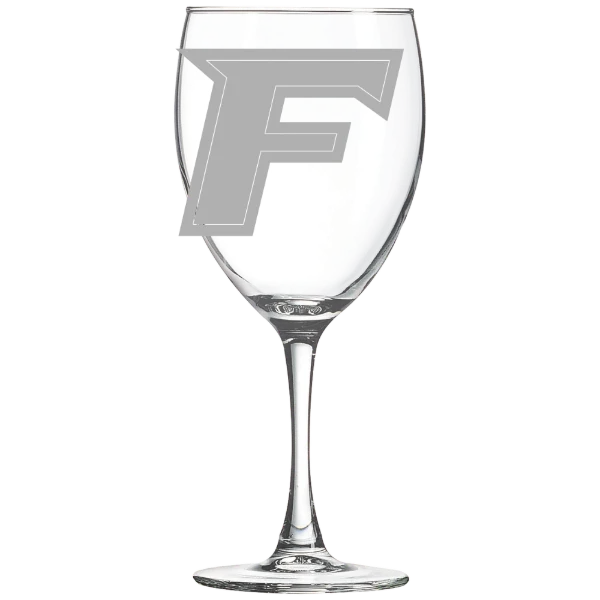 Fairfield University Polar Camel 10 1/2 oz. Wine Glass