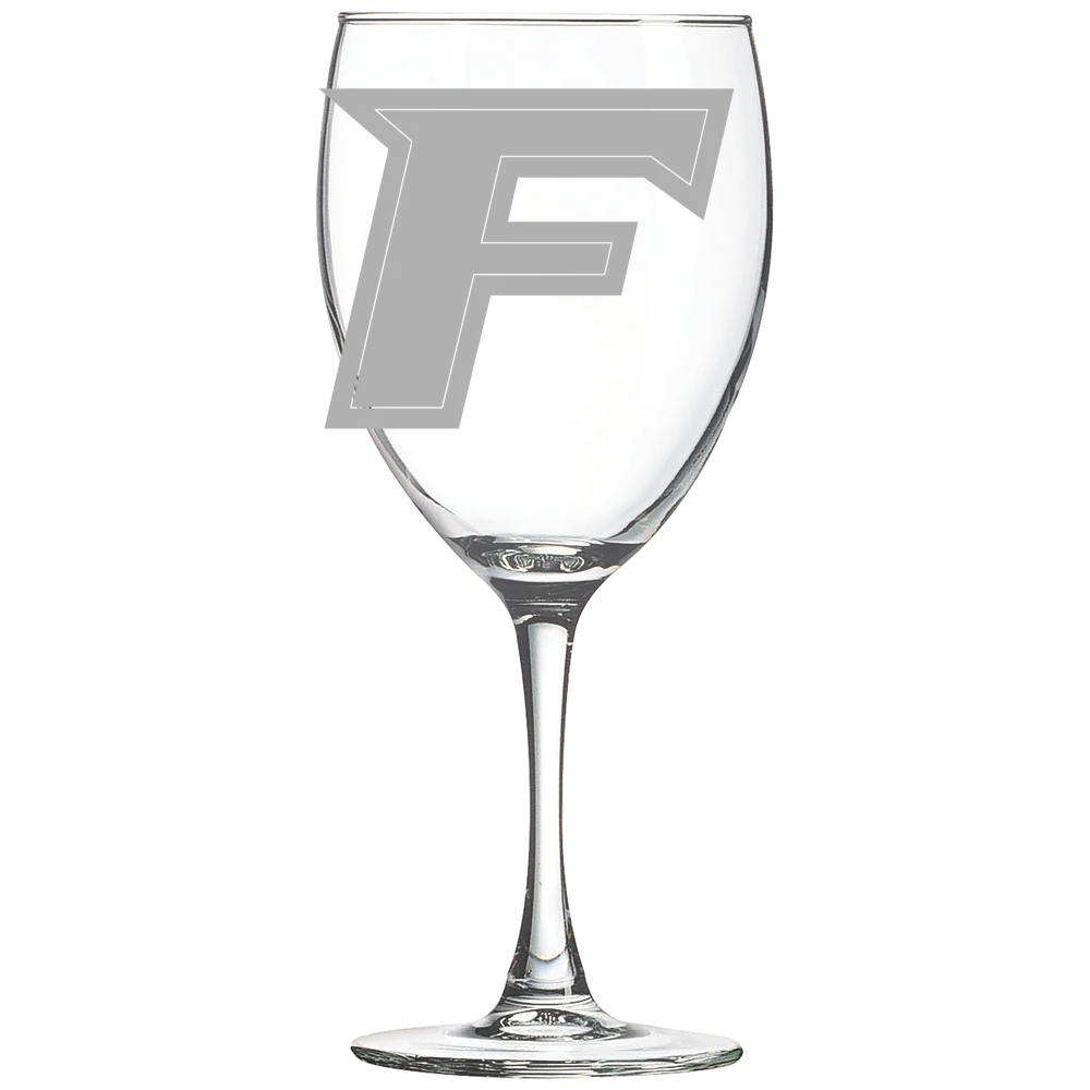 Fairfield University Polar Camel 10 1/2 oz. Wine Glass