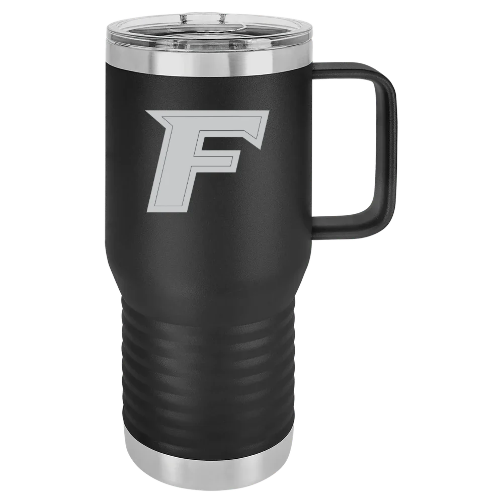 Fairfield University Polar Camel 20 oz. Travel Mug with Slider Lid