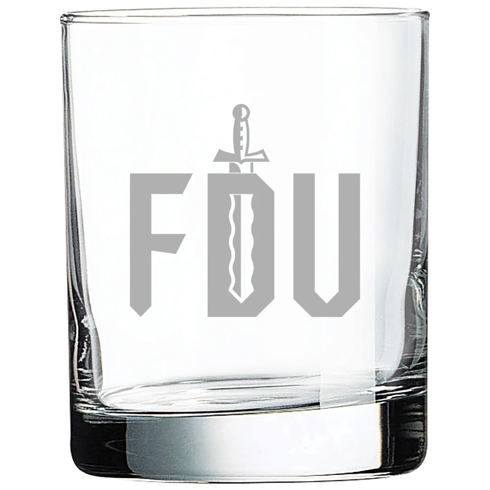 Fairleigh Dickinson University, Metropolitan Campus Polar Camel 10 1/2 oz. On The Rocks Glass