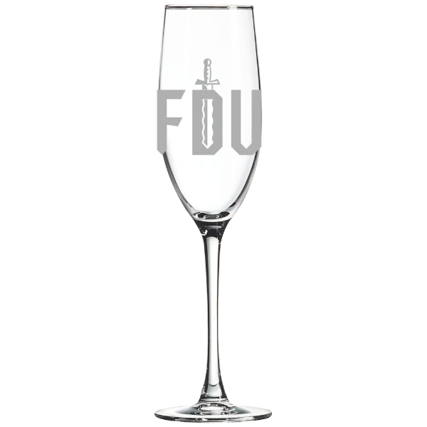 Fairleigh Dickinson University, Metropolitan Campus Polar Camel 8 oz. Champagne Flute