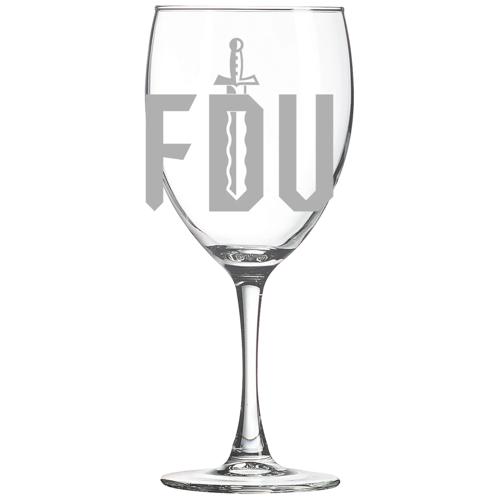 Fairleigh Dickinson University, Metropolitan Campus Polar Camel 10 1/2 oz. Wine Glass