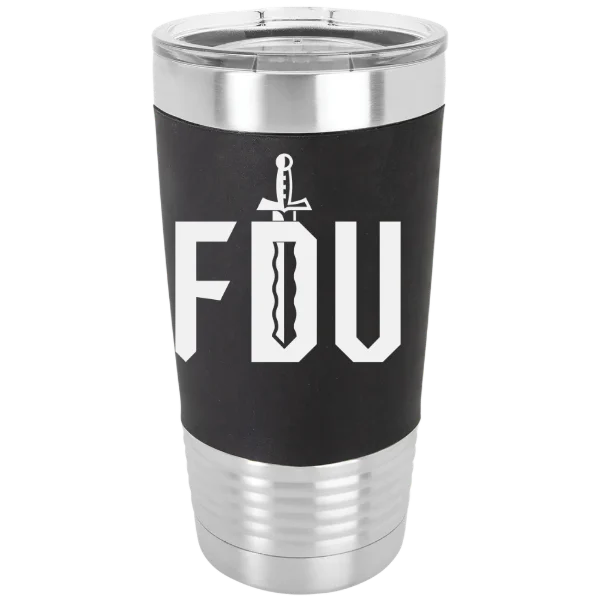 Fairleigh Dickinson University, Metropolitan Campus Polar Camel 20 oz. Silicone Grip Tumbler with Standard Lid
