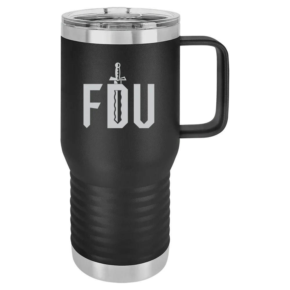 Fairleigh Dickinson University, Metropolitan Campus Polar Camel 20 oz. Travel Mug with Slider Lid