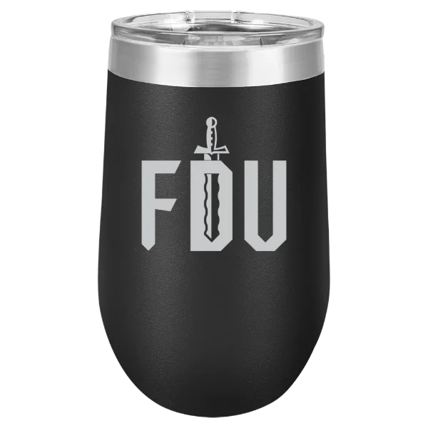Fairleigh Dickinson University, Metropolitan Campus Polar Camel 16 oz. Stemless Wine Tumbler