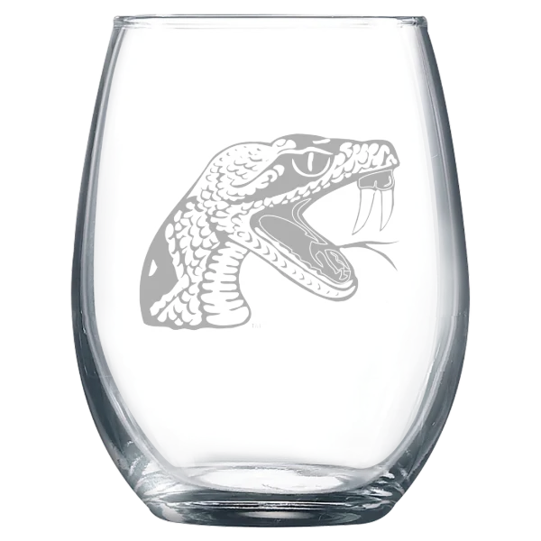 Florida A&M University Polar Camel 9 oz. Stemless Wine Glass
