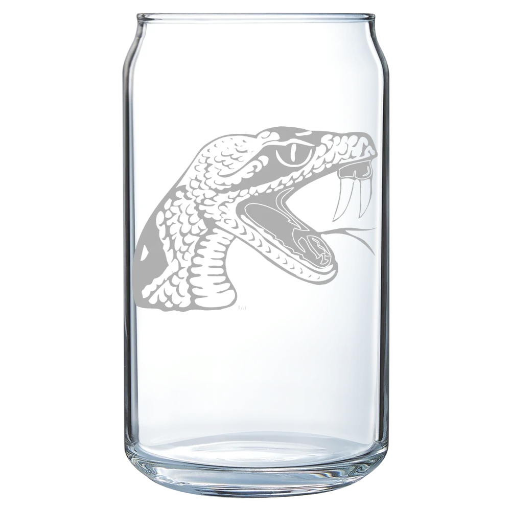 Florida A&M University Polar Camel 16 oz. Can Glass