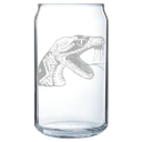 Florida A&M University Polar Camel 16 oz. Can Glass