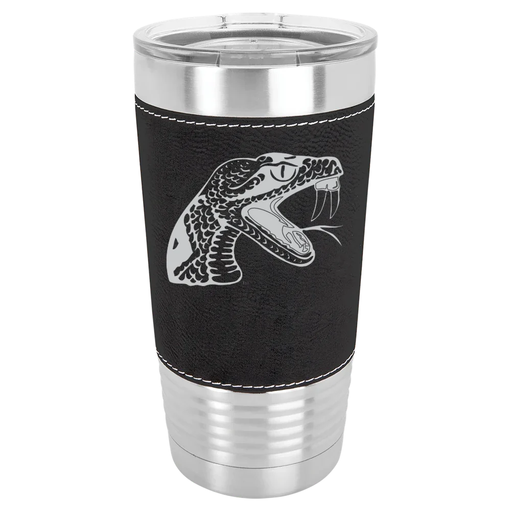 Florida A&M University Polar Camel 20 oz. Leatherette Grip Tumbler with Standard Lid