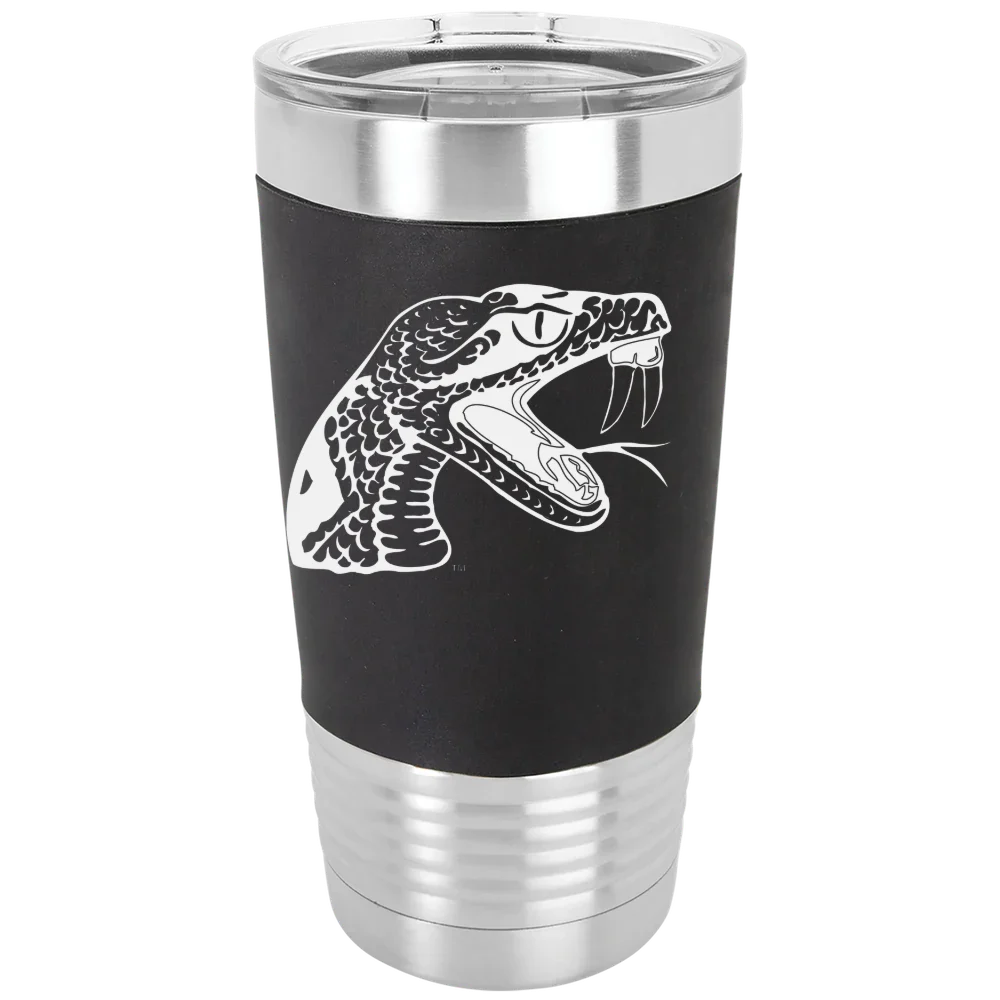 Florida A&M University Polar Camel 20 oz. Silicone Grip Tumbler with Standard Lid