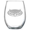 Florida Atlantic University Polar Camel 15 oz. Stemless Wine Glass