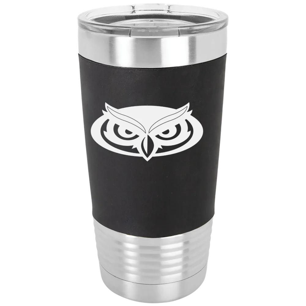 Florida Atlantic University Polar Camel 20 oz. Silicone Grip Tumbler with Standard Lid