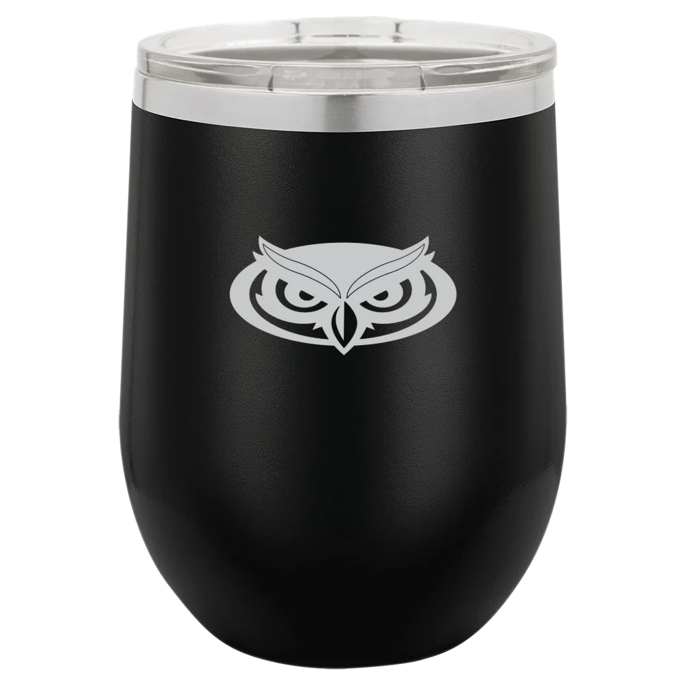 Florida Atlantic University Polar Camel 12 oz. Stemless Wine Tumbler
