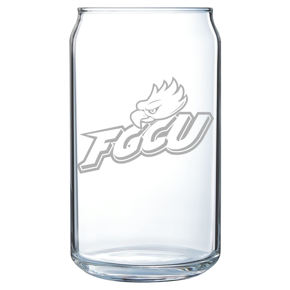 Florida Gulf Coast University Polar Camel 16 oz. Can Glass