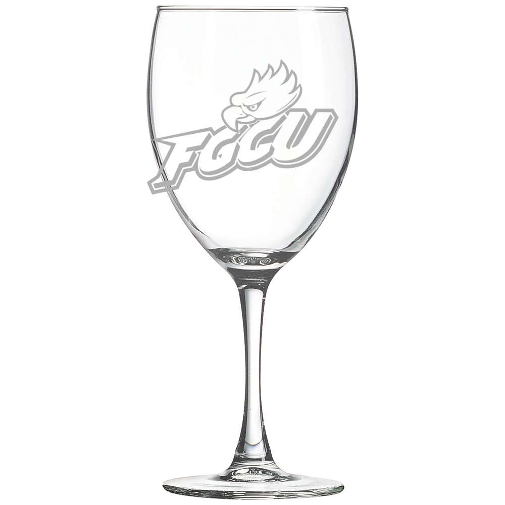 Florida Gulf Coast University Polar Camel 10 1/2 oz. Wine Glass