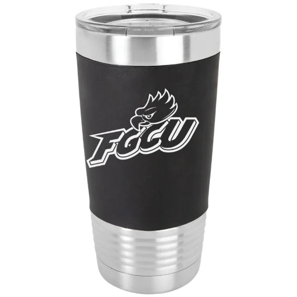 Florida Gulf Coast University Polar Camel 20 oz. Silicone Grip Tumbler with Standard Lid