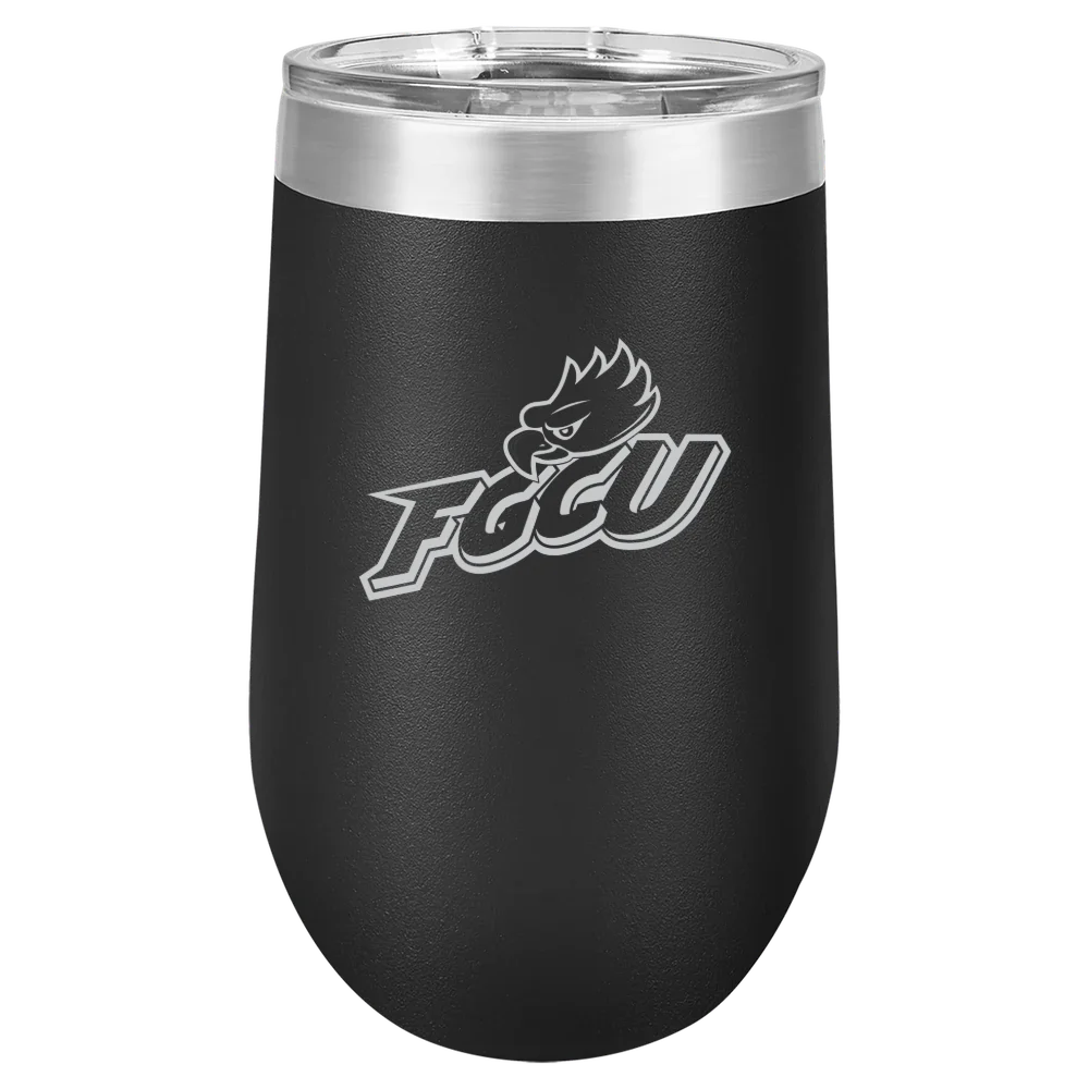 Florida Gulf Coast University Polar Camel 16 oz. Stemless Wine Tumbler