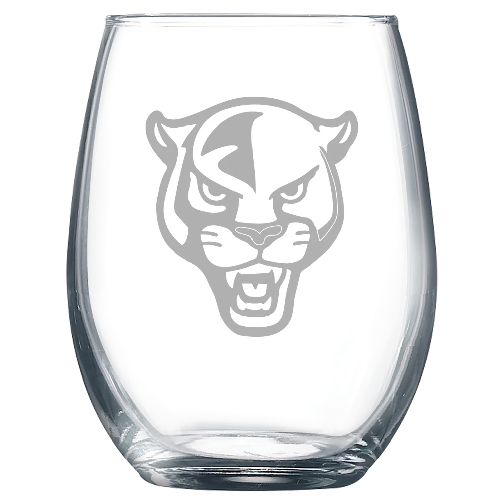 Florida International University Polar Camel 9 oz. Stemless Wine Glass