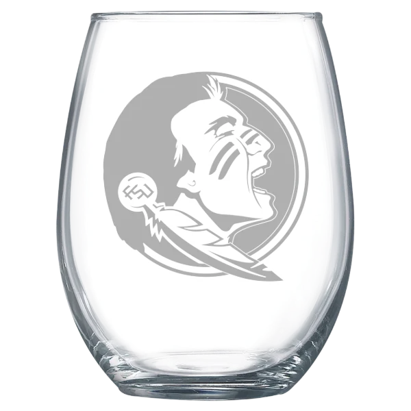 Florida State University Polar Camel 15 oz. Stemless Wine Glass