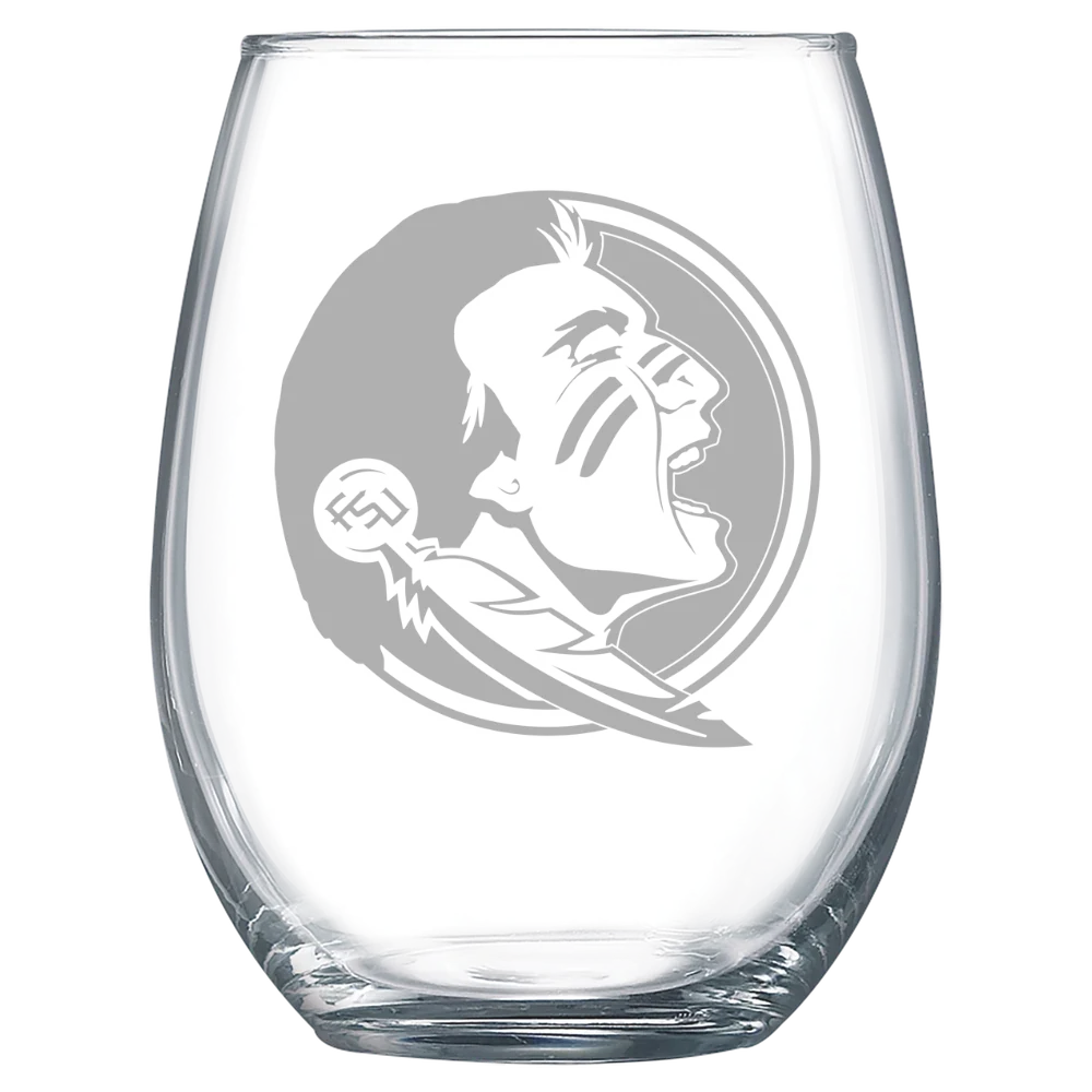 Florida State University Polar Camel 15 oz. Stemless Wine Glass