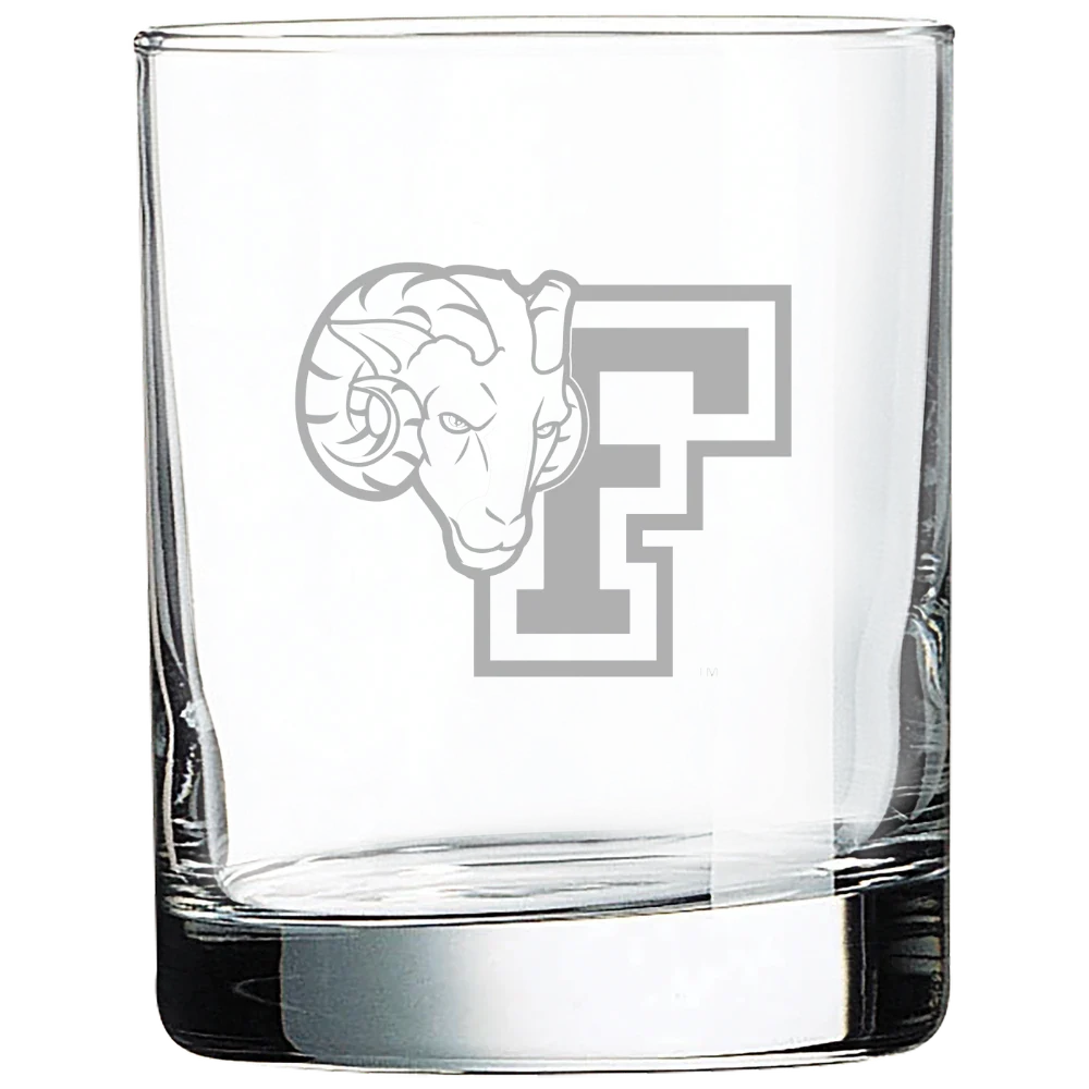 Fordham University Polar Camel 10 1/2 oz. On The Rocks Glass