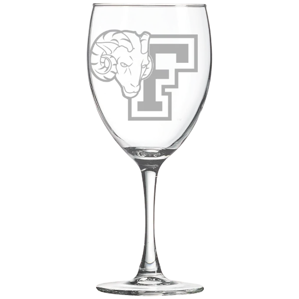 Fordham University Polar Camel 10 1/2 oz. Wine Glass