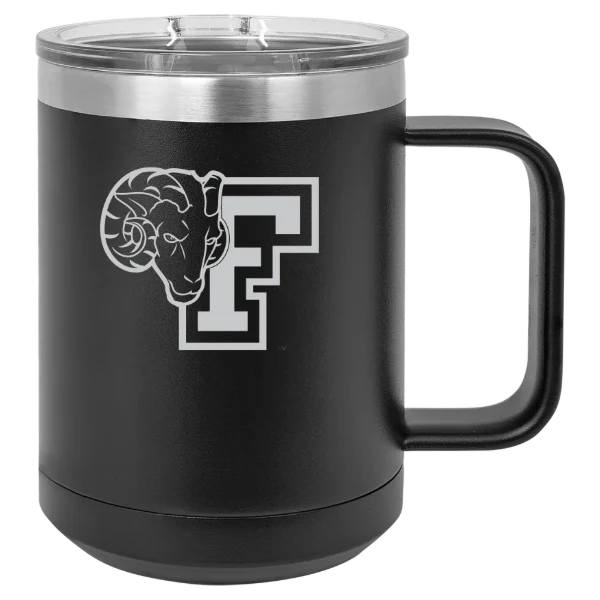 Fordham University Polar Camel 15 oz. Mug with Slider Lid