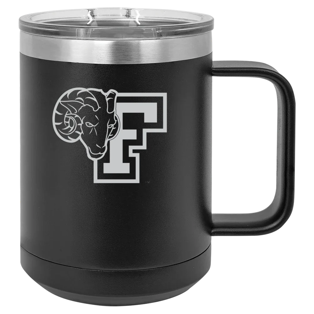 Fordham University Polar Camel 15 oz. Mug with Slider Lid