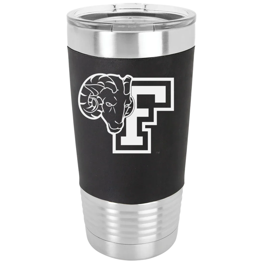 Fordham University Polar Camel 20 oz. Silicone Grip Tumbler with Standard Lid